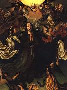 FERNANDES, Vasco Assumption of the Virgin  dfg oil painting on canvas